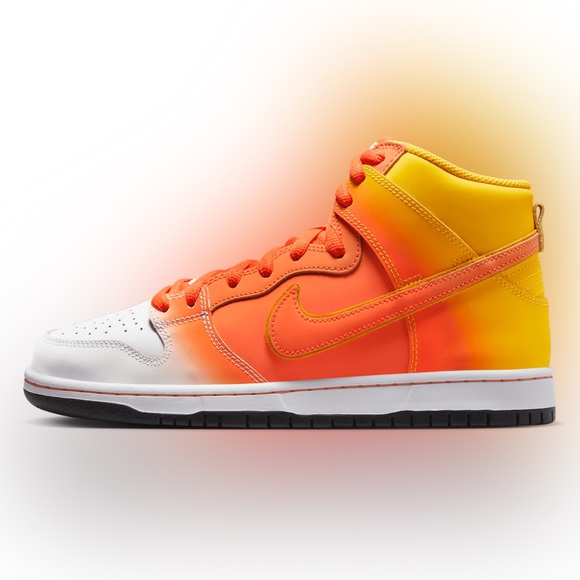 Nike SB Dunk High PRM Halloween (2023) Sweet Tooth Candy Corn - FN5107 700 - Picture 2 of 11